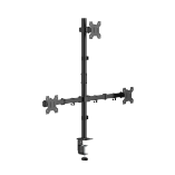 Cost-Effective Articulating Triple-Screen Monitor Arm