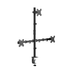 Cost-Effective Articulating Triple-Screen Monitor Arm
