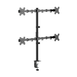 Cost-Effective Articulating Quad-Screen Monitor Arm