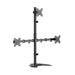 Cost-Effective Articulating Triple-Screen Monitor Stand