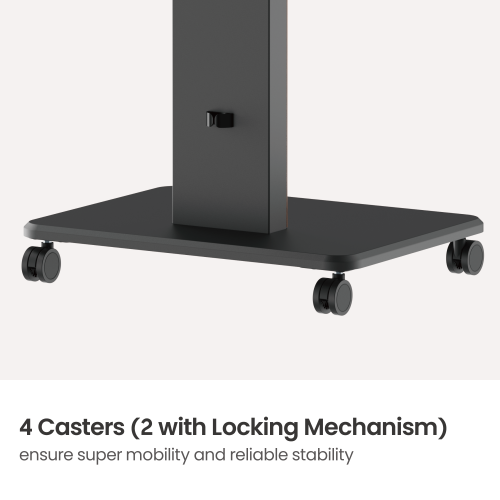 FreeLift Super-Sized Base TV Cart FS61M-44TW Only a finger lift — effortless, precise, smooth from china(chinese)