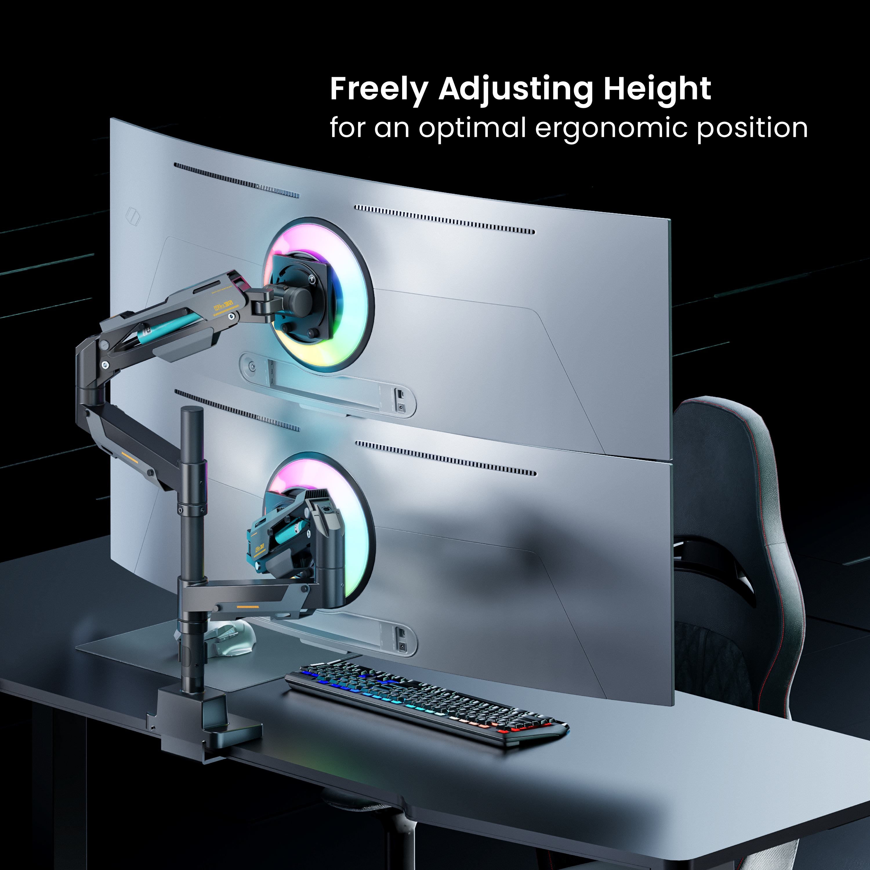 How to Position Monitor for Gaming on Spring Arm: Ultimate Setup Tips