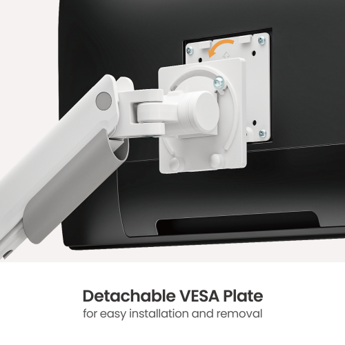 Hercules Heavy-Duty Gas Spring Monitor Arm with USB-A & USB-C Ports LDT99-C012UC  · Effortlessly Adjustable · Heavy-Duty · Stylish from china(chinese)