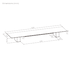 Large Aluminum Monitor Risers with RGB Lighting