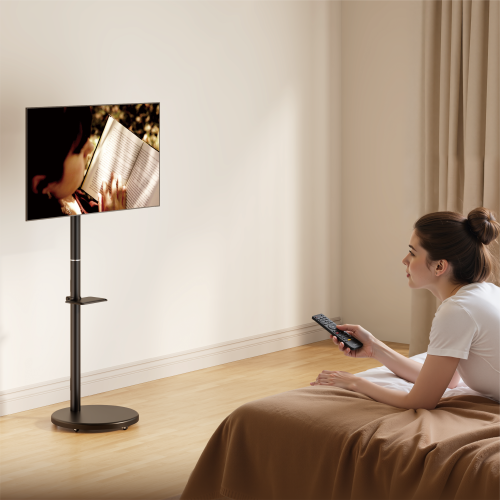 Modern Mobile Display Floor Stand FS38-22TWE-01 Elegance That Goes Anywhere from china(chinese)