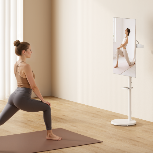 Modern Mobile Display Floor Stand FS38-22TWE-01 Elegance That Goes Anywhere from china(chinese)