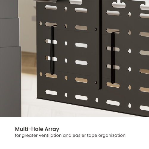 Screw-Mounted Vertical Under-Desk Cable Tray CC11-20-1S for effortless power strip positioning from china(chinese)