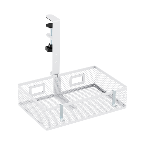 Rotatable Under-Desk Cable Management Storage Tray with Hooks   CC11-15-2  from china(chinese)