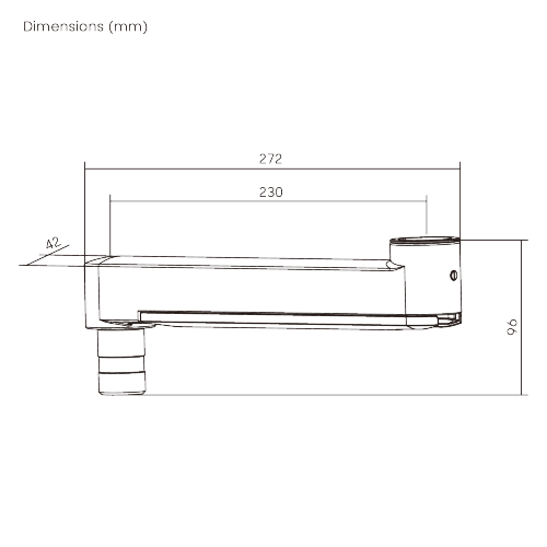 Straight Arm LDT86-P09 For customized configurations and easy upgrades from china(chinese)