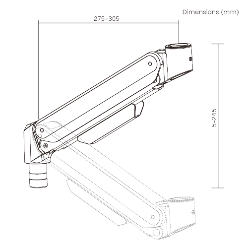 Motion Arm LDT86-P10 For customized configurations and easy upgrades from china(chinese)