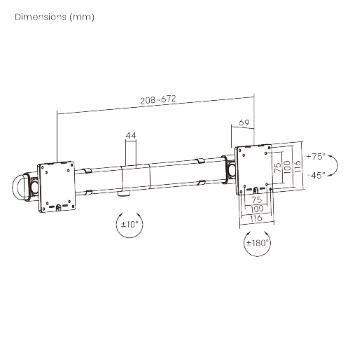 Dual Crossbar LDT86-P13  For customized configurations and easy upgrades from china(chinese)