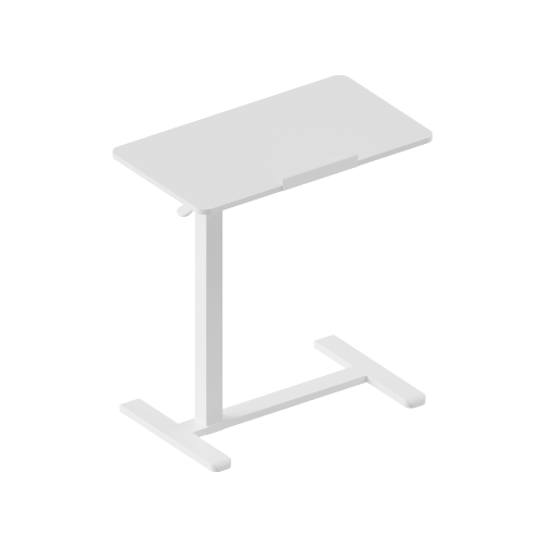 Mobile Gas Spring Side Table with Tiltable Tabletop FMT02-10 Effortless Mobility, Flexible Comfort from china(chinese)