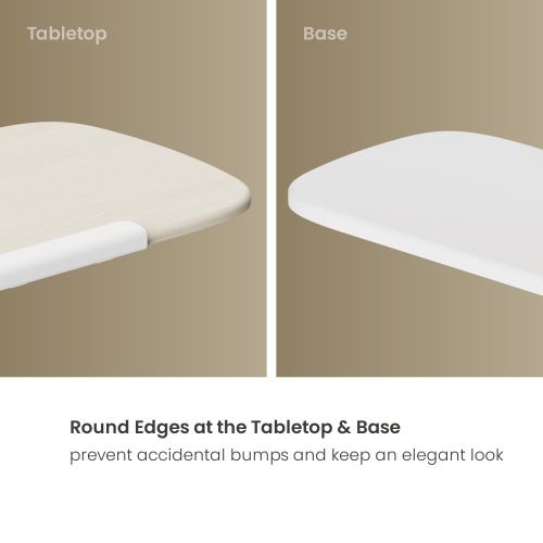 Storage-Savvy Height Adjustable Mobile Side Table FMT03-01 With storage tray in MDF base from china(chinese)