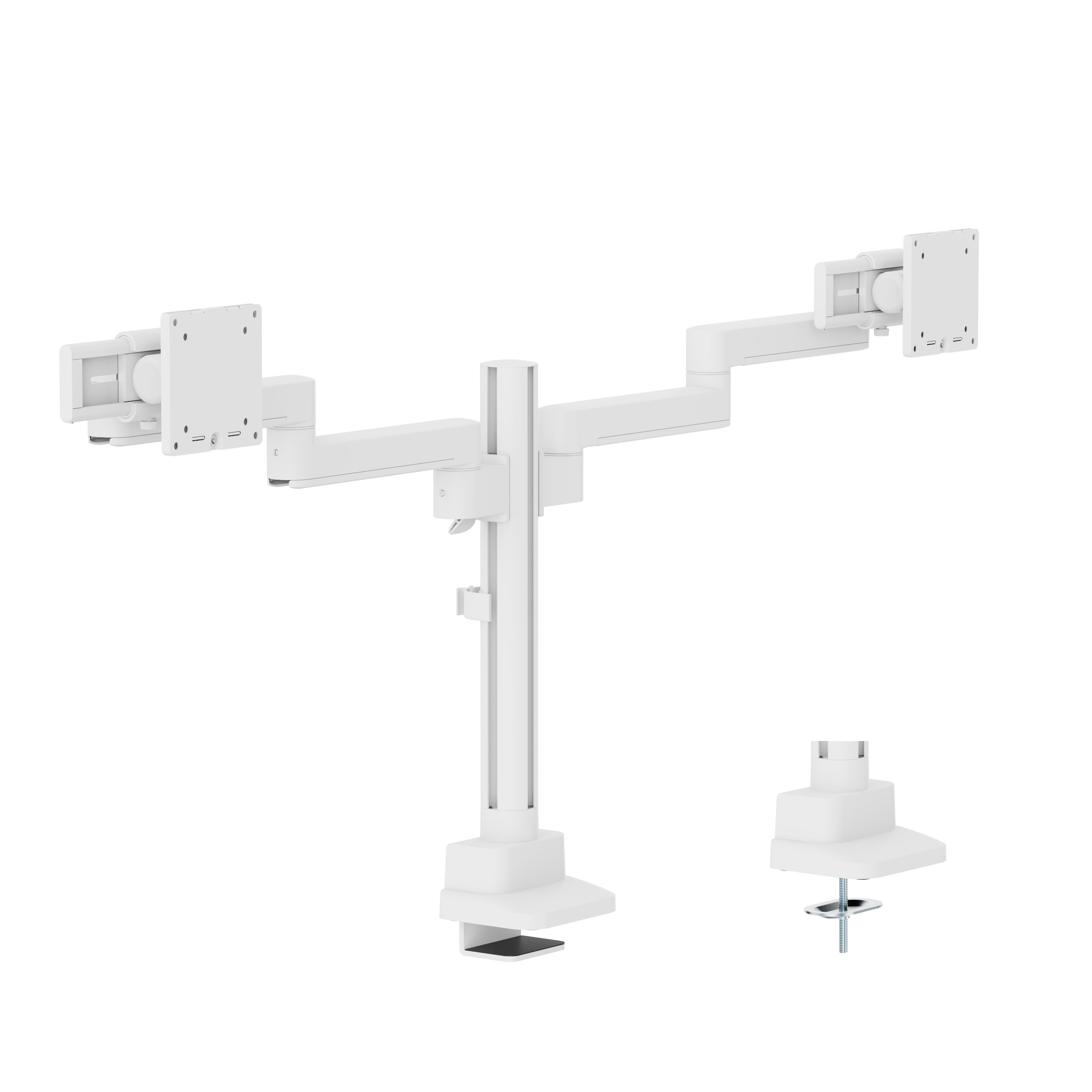 Modular Articulating Dual Monitor Arm with Sliders Supplier and ...