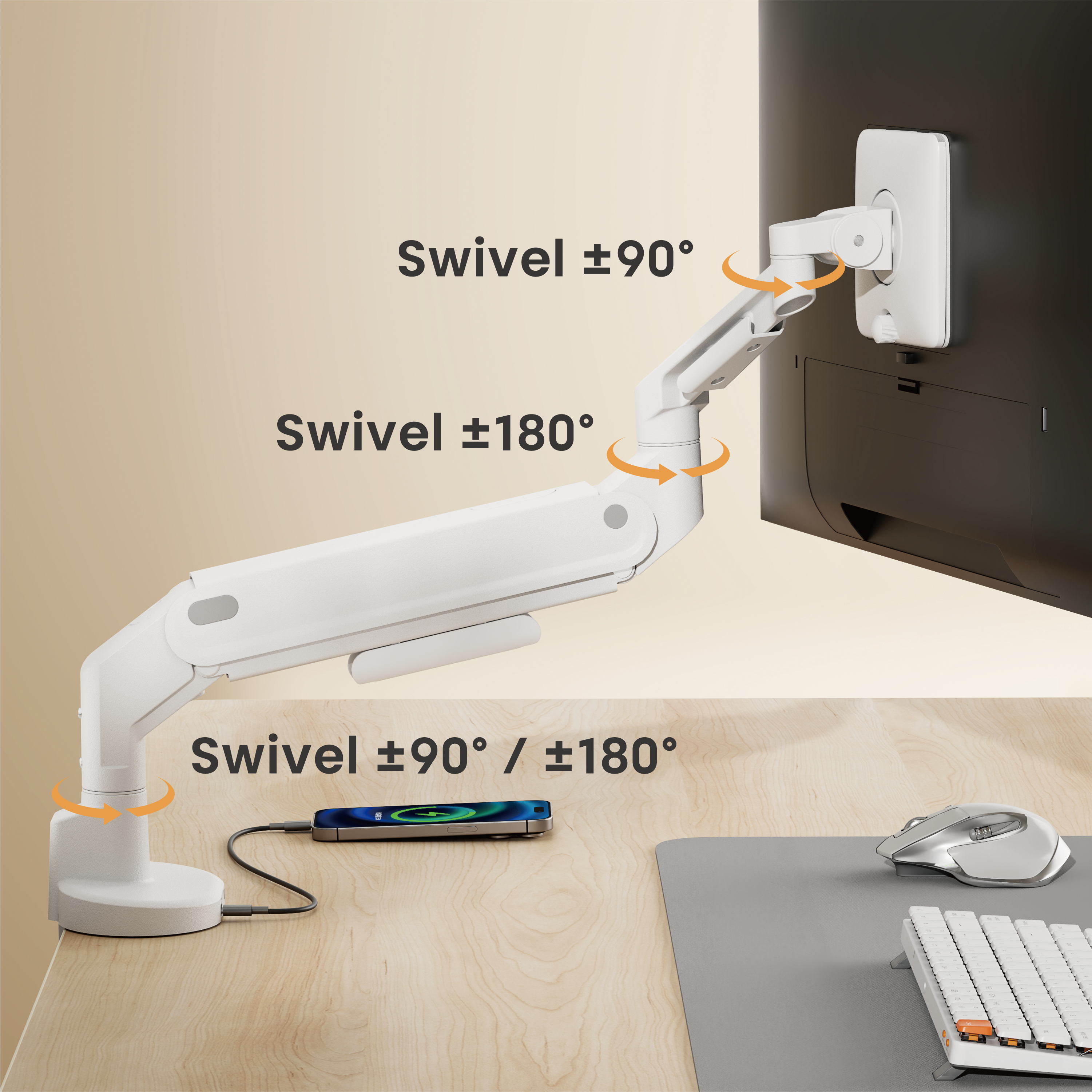 How to Use Gas Spring Monitor Mount Effectively: Maximize Comfort & Space