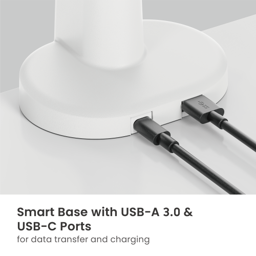 Space-Efficient Mechanical Spring Monitor Arm with USB-A & USB-C Ports LDT116-C012UCE Shorter upper arm, larger desktop space from china(chinese)