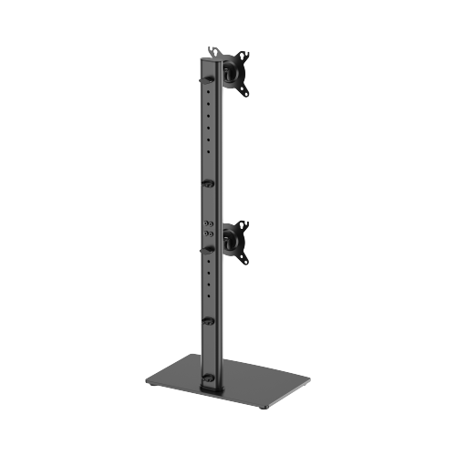 Vertical Lift Dual-Screen Monitor Stand LDT125-T02V For most 17"-34" Monitors from china(chinese)