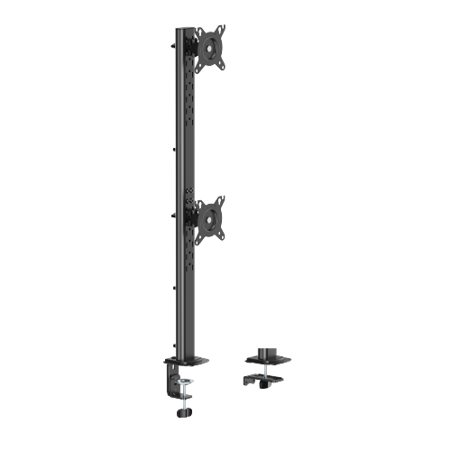  Vertical Lift Dual-Screen Monitor Mount LDT125-C02V For most 17"-34" Monitors from china(chinese)