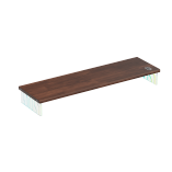 Large Wood & Acrylic RGB Monitor Risers