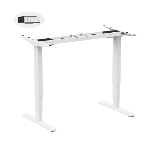 SwiftRise Brushless Dual-Motor Sit-Stand Desk (Reversed Column) M18-23R Fast. Smooth. Quiet. from china(chinese)