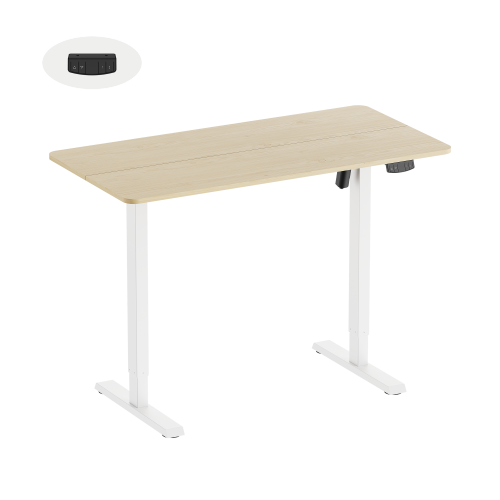 Super Economy Single-Motor Sit-Stand Desk S24-22R-B Promotes ergonomic postures for peak productivity. from china(chinese)
