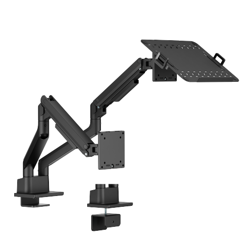 SlimFlex Gas Spring Monitor Arm with laptop Holder LDT106-C024ML  from china(chinese)