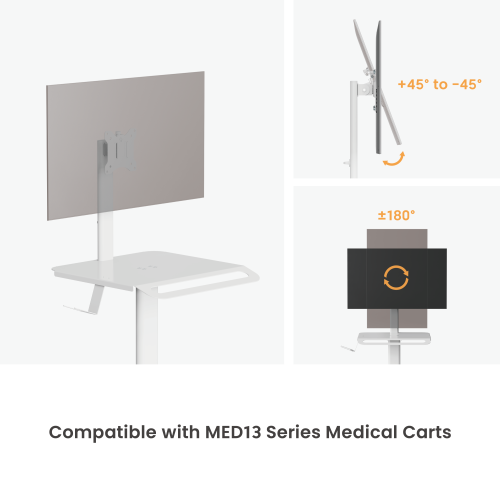 Monitor Mount MEA03-1 Work with Lumi's MED13 Series Medical Carts for infinite possibilities from china(chinese)