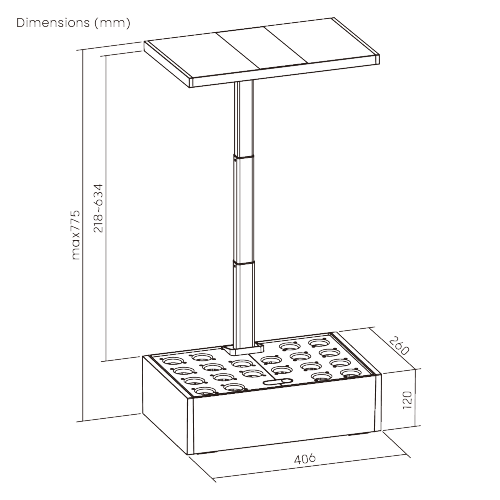 Thriving Indoor Gardening System with Advanced Control Panel HGS02-2CD Year-Round Growth, Every Day Abundant from china(chinese)