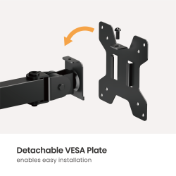 Cost-Effective Articulating Single-Screen Monitor Arm
