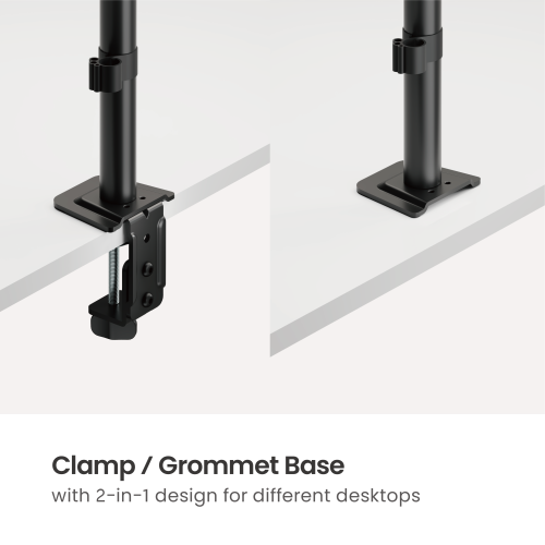Cost-Effective Articulating Vertical Dual-Screen Monitor Arm LDT129-C02V Enjoy optimized viewing to level up working efficiency. from china(chinese)