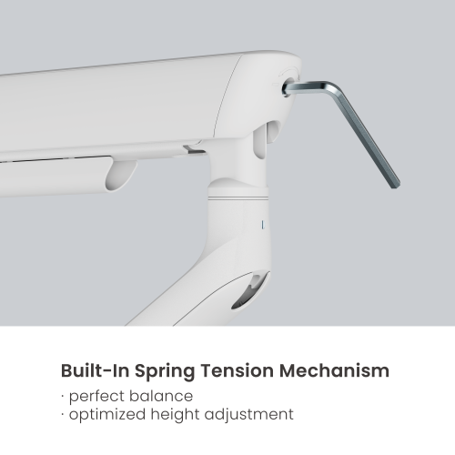 ELITE Pole-Mounted Mechanical Spring Monitor Arm LDT118-C012P Leads the modernity by appearance and functionality. from china(chinese)