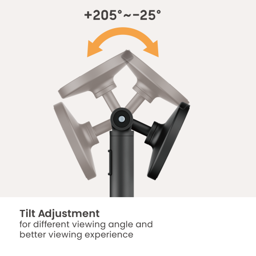 Universal Bezel-Less Anti-Theft Tablet Floor Stand PAD40-02  from china(chinese)