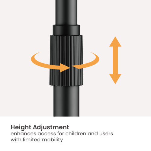 Universal Bezel-Less Anti-Theft Tablet Floor Stand PAD40-02  from china(chinese)