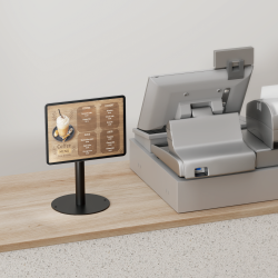Universal Bezel-Less Anti-Theft Tablet Desk Stand