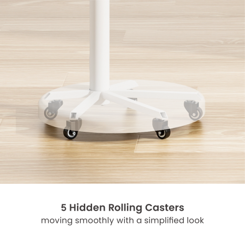 Heavy-Duty Rolling TV Floor Stand with Storage Case & Shelf FS38-46TWE Flexibility combines integrated cable management from china(chinese)