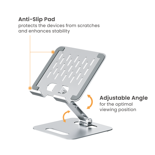 Foldable Phone & Tablet Stand LPS06-2 For 8"-13" phones & tablets from china(chinese)