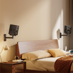 Universal Adjustable Speaker Wall Mount Pair 