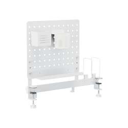 Multi-Purpose Clamp-On Desk Pegboard