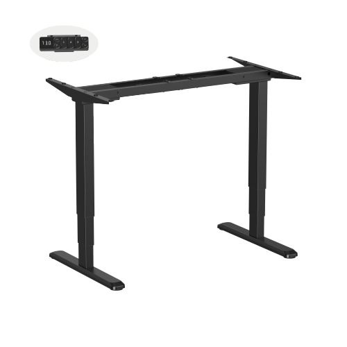 SwiftRise Brushless Dual-Motor Sit-Stand Desk (Reversed Column) M18-23R Fast. Smooth. Quiet. from china(chinese)
