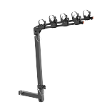 Cost-Effective Foldable 4-Bike Hitch Rack for Cars