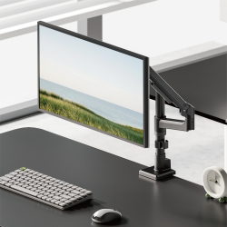 Pole-Mounted SlimFlex Gas Spring Monitor Arm
