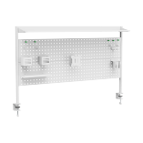 Clamp-On Multi-Purpose Pegboard Organizer Shelf (for 1400mm Desktops)