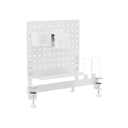 Multi-Purpose Clamp-On Desk Pegboard