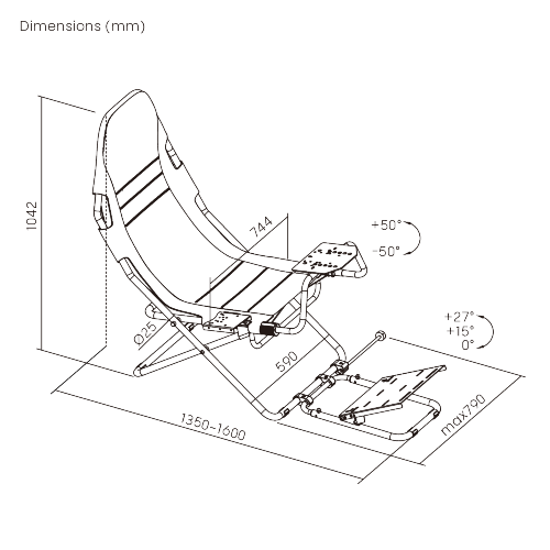 Foldable Racing Simulator Cockpit LRS13-BS01 Ultimate Comfort Allows for Immersing in the Thrill of Gaming from china(chinese)