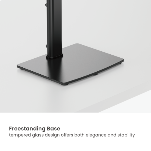 Vertical Lift Single-Screen Monitor Stand LDT125-T01  For most 17"-34" Monitors from china(chinese)