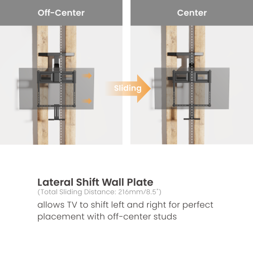 Pull-Down Mantel TV Mount LPA92-461 Excellent compatibility, effortless movement from china(chinese)