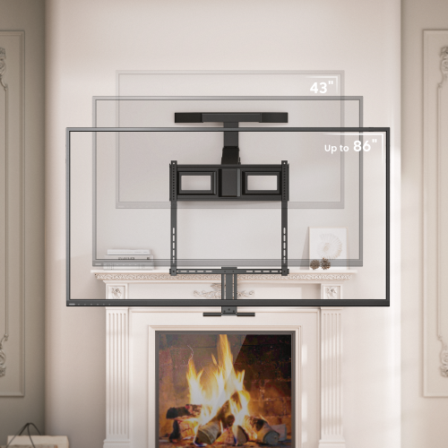Pull-Down Mantel TV Mount LPA92-461 Excellent compatibility, effortless movement from china(chinese)