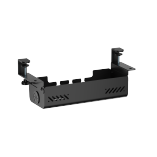 Clamp-On Under-Desk Cable Management Tray