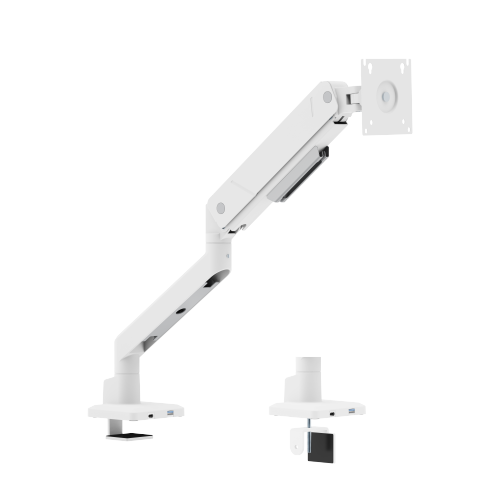 LIFTMAX Heavy-Duty Single-Screen Gas Spring Monitor Arm with 3.0 USB-A & USB-C Ports  LDT115-C012UC  from china(chinese)