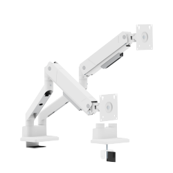 LIFTMAX Heavy-Duty Dual-Screen Mechanical Spring Monitor Arm